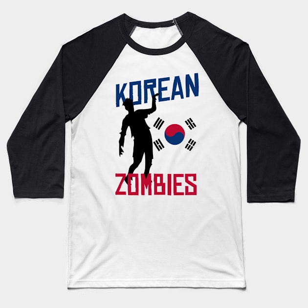 korean zombies Baseball T-Shirt by hot_issue